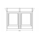 Przedsionek do kampera Sportlite Air 320L, wys. 250–265 cm, listwa 342 cm, podwójny kedr 4/6 mm, 280HDE, 4000 mm, czas 10–20 min, szary – Outdoor Revolution