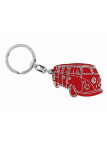 Brelok do kluczy metalowy Volkswagen T1 Bulli Red - VW Collection