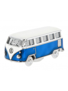 Magnes na lodówkę metalowy 3D Volkswagen T1 Bulli Blue - VW Collection