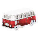 Magnes na lodówkę metalowy 3D Volkswagen T1 Bulli Red - VW Collection