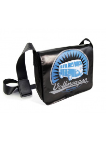 Torba na ramię pozioma 17,1" Volkswagen T1 Bulli Black - VW Collection