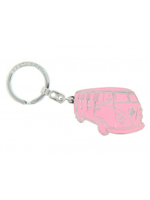 Brelok do kluczy metalowy Volkswagen T1 Bulli Pink - VW Collection