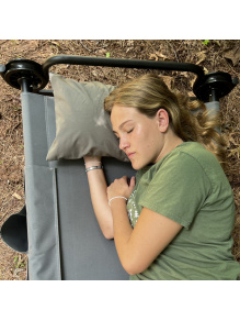 Poduszka kempingowa szara - Disc-O-Bed
