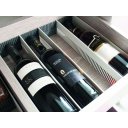 Organizer do szuflady 8 przegródek 330x60x3 mm Pure Light - Purvario