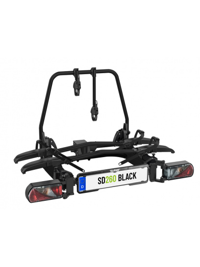 Bagażnik rowerowy na hak do e-bike 2 rowery 60 kg składany - EUFAB