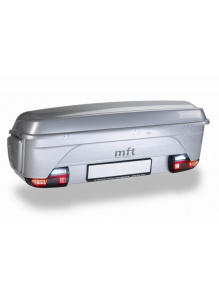 Box kufer bagażowy na hak BackBox srebrny - MFT