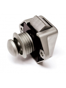 Uchwyt meblowy Push Snap Mini srebrny
