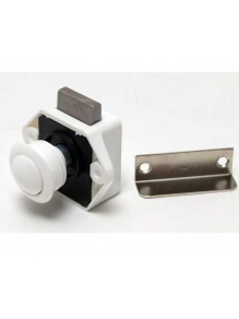 Zamek meblowy wciskany Push Lock Mini biały