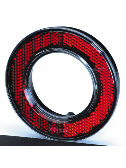 Okrągły odblask tylny Ø 98 mm - Hella