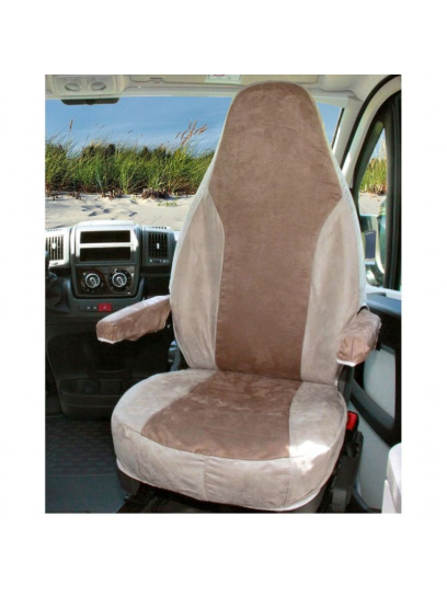 Pokrowiec na siedzenie Fiat Ducato X250/X290 2007-2014 beige/sand - Hindermann