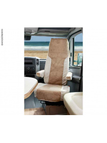 Pokrowiec na podłokietnik Ducato 2007+ Alcatraz beżowy - Hindermann