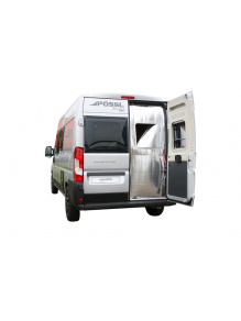 Izolacja termiczna tylnych drzwi Transit H3 - Hindermann