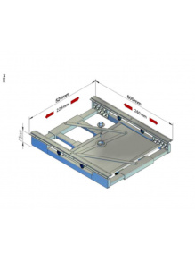 Rama wysuwna z przesuwem - Ilse