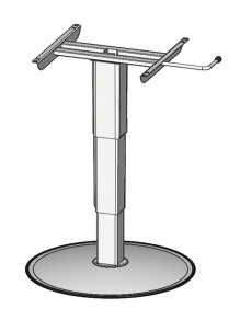 Stelaż stołu jednokolumnowy 320-695 mm - Ilse