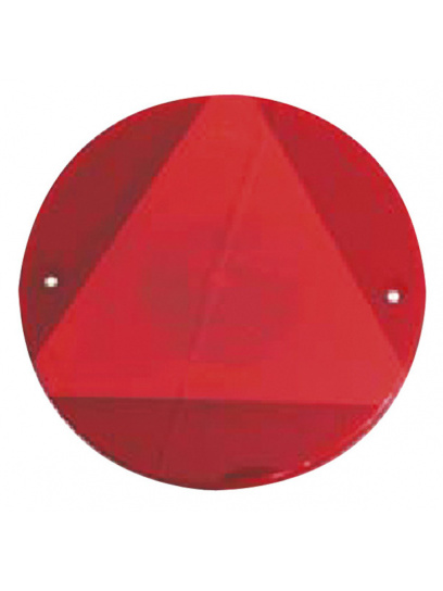 Odblask okrągły 155 mm czerwony - Jokon