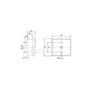 Lampa cofania LED 12 V IP67 przezroczysta 500 mm - Jokon