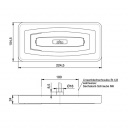 Lampa tylna LED wielofunkcyjna 9-32 V czerwony IP67 500 mm - Jokon