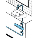 Obudowa filtra do zabudowy EBF do instalacji wody w kamperze - Katadyn