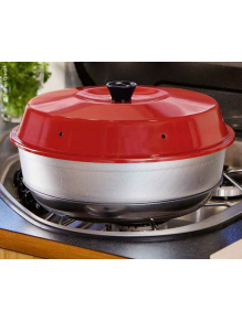 Zestaw piekarnika turystycznego Kit 1 (5 el.: piekarnik + forma silikonowa + ruszt + torba + łapki), wielokolorowy – Omnia