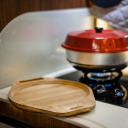 Podstawka bambusowa pod piekarnik Omnia, 314×237×22 mm, 0,52 kg, naturalna – Omnia