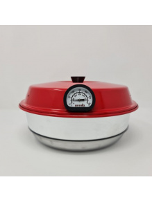 Termometr do piekarnika Omnia, analogowy, °C, srebrny – Omnia