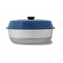 Pokrywa silikonowa do piekarnika Omnia, niebieska – Omnia