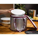 Torba termiczna do piekarnika Omnia + wkład chłodzący, czarna – Omnia