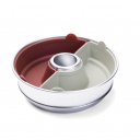 Zestaw foremek silikonowych dzielonych do Omnia (6 szt.: 2 połówki + 4 ćwiartki), wielokolorowy – Omnia