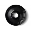 Forma do piekarnika Omnia non-stick, Ø25 cm, wys. 6,5 cm, czarna – Omnia