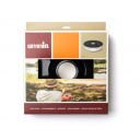 Forma do piekarnika Omnia non-stick, Ø25 cm, wys. 6,5 cm, czarna – Omnia