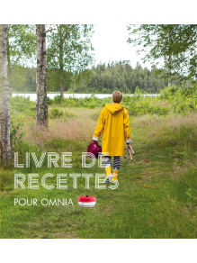 Książka kucharska do piekarnika Omnia, francuska, 19,4×19,4 cm, 132 str., 46 przepisów, wielokolorowa – Omnia