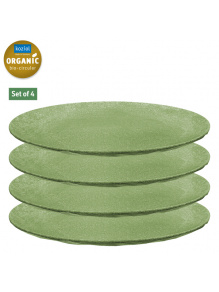 Zestaw talerzy CLUB leaf green 4 szt. - Koziol