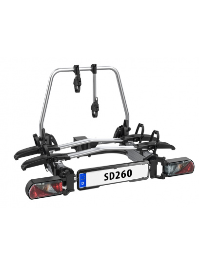 Bagażnik rowerowy na dyszel SD260 2 rowery przesuw - EUFAB