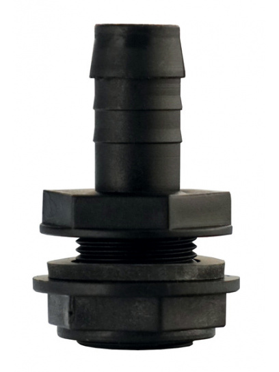 Króciec przelotowy 3/4" pod wąż 32 mm (PP) - Lilie