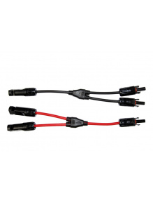 Zestaw kabli do podłączenia solar 2 x 4 m - Lilie