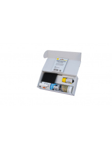 Zestaw klejowy do montażu 2 paneli solarnych (klej 290 ml + primer 20 ml + cleaner 20 ml) - Lilie