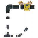 Elektrozawór kulowy Ø40 mm do zbiornika (12 V, przełącznik 4-polowy) - Lilie