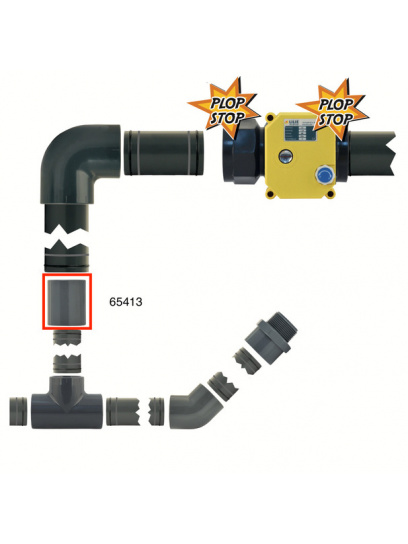 Rura instalacyjna 40 mm z o-ringami do kampera i przyczepy - Lilie