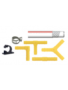 Zestaw węża do zimnej wody 10 m z osprzętem - Lilie