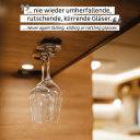 Listwa metalowa samoprzylepna 25 cm, taśma 3M, czarna – Silwy