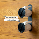 Listwa metalowa samoprzylepna 25 cm, taśma 3M, czarna – Silwy