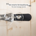 Listwa metalowa samoprzylepna 50 cm, taśma 3M, czarna – Silwy