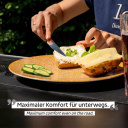 Magnetyczne talerze obiadowe APRICOT 2 szt., porcelana – Silwy