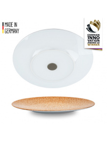 Magnetyczne talerze obiadowe APRICOT 2 szt., porcelana – Silwy