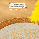 Magnetyczne talerze APRICOT 2 szt., porcelana – Silwy