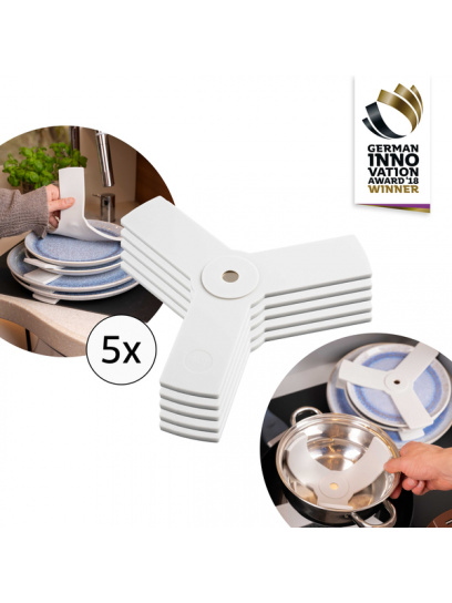 Zestaw magnetyczny do kanapek Sandwich 5 szt., szary – Silwy