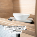 Magnetyczne miseczki porcelanowe 0,4 l 2 szt., białe – Silwy