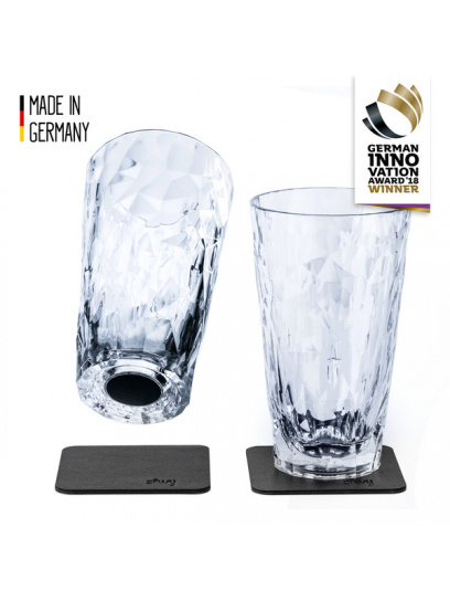 Magnetyczne szklanki LONGDRINK do podróży 300 ml 2 szt. – Silwy