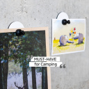 Magnetyczne haczyki FLEX do organizacji wnętrza 4 szt. białe – Silwy