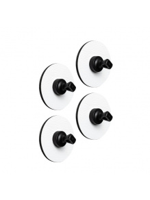 Magnetyczne haczyki FLEX do organizacji wnętrza 4 szt. białe – Silwy